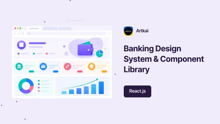 Preview of the Design System & Component Library for Banking SaaS