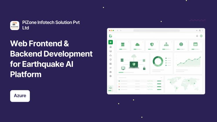 Preview of the Web Frontend & Backend Development for Earthquake AI Platform