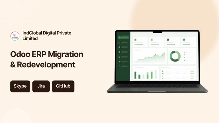Preview of the Odoo ERP Redevelopment and Migration for Business Services Company