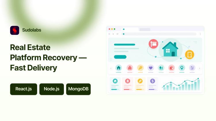 Preview of the Real Estate Platform Redevelopment (React, Node.js, MongoDB)