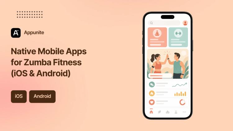 Preview of the Native Mobile Apps for Zumba Fitness (iOS & Android)