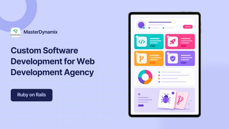 Preview of the Custom Software Development for Web Development Agency