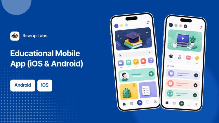 Preview of the Educational Mobile App Development (iOS & Android)