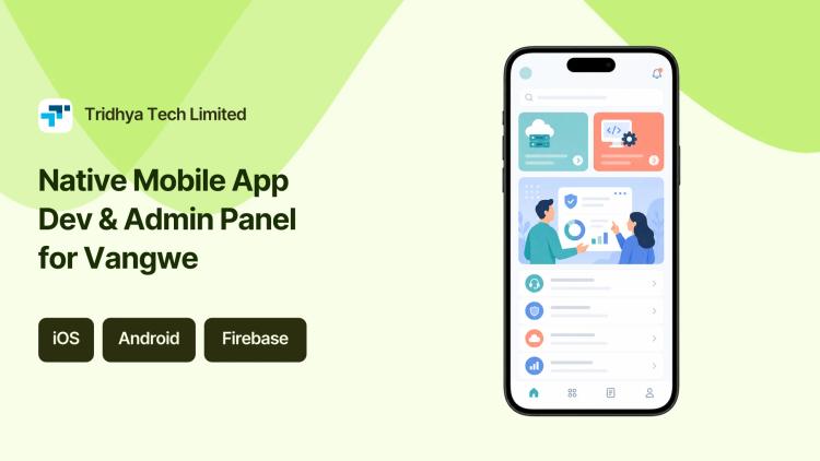 Preview of the Fintech Mobile Apps and Admin Panel for Vangwe