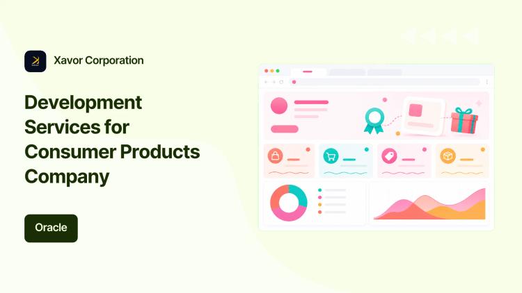 Development Services for Consumer Products Company image
