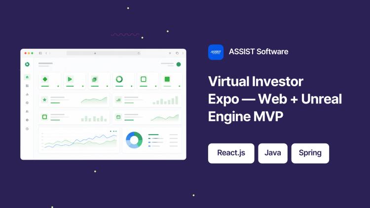 Preview of the Virtual Investor Expo — Web + Unreal Engine MVP
