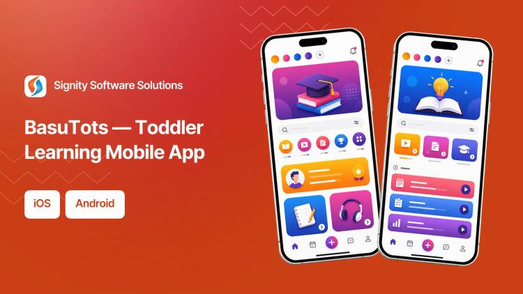 Preview of the BasuTots — Toddler Learning Mobile App