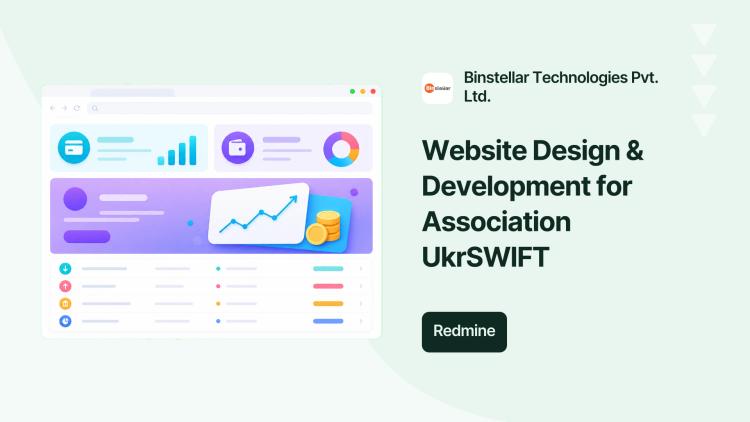 Preview of the Website Design & Development for Association UkrSWIFT