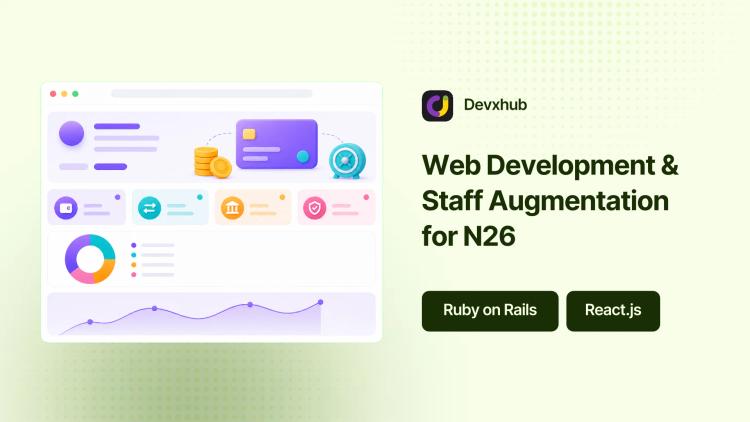 Preview of the Web Development Staff Augmentation for N26