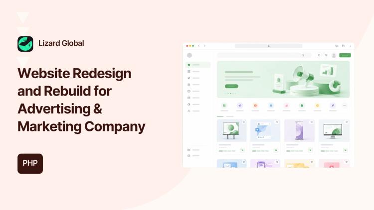 Preview of the Website Redesign and Rebuild for Advertising & Marketing Company