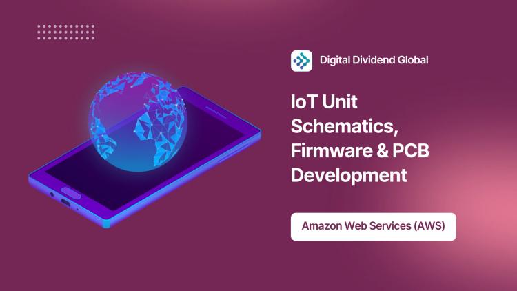 Preview of the IoT Unit Schematics, Firmware & PCB Development