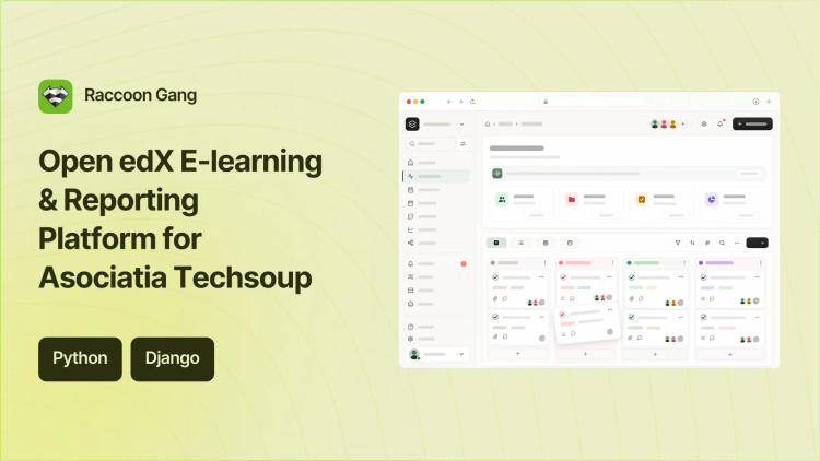 Preview of the Open edX E-learning & Reporting Platform for Asociatia Techsoup