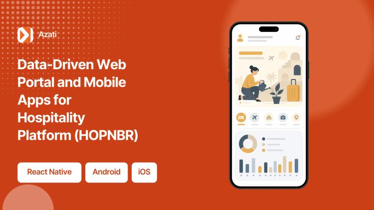 Preview of the Data-Driven Web Portal and Mobile Apps for Hospitality Platform (HOPNBR)