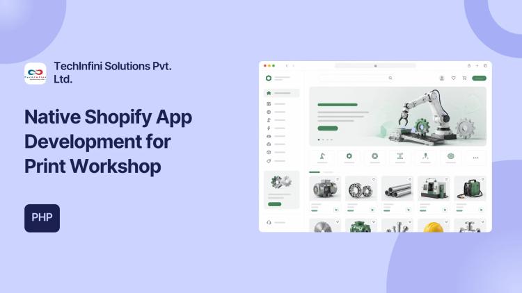 Preview of the Native Shopify App Development for Print Workshop
