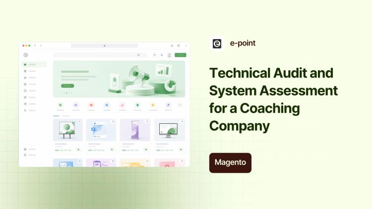 Preview of the Magento Technical Audit for Coaching Company