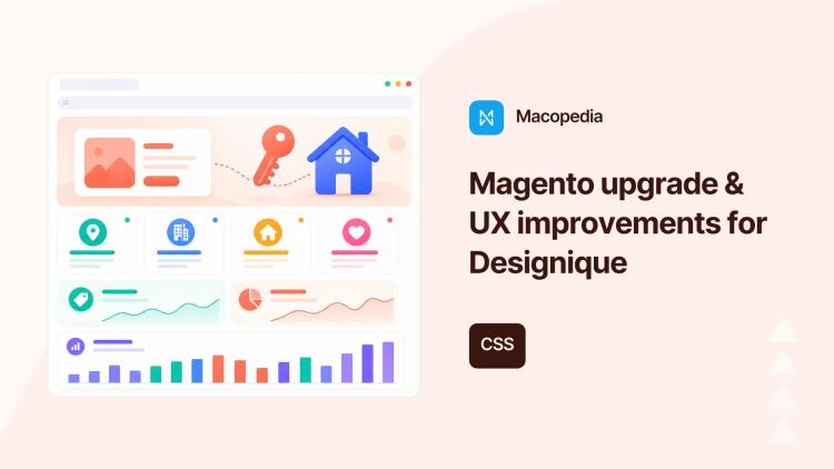 Preview of the Magento upgrade & UX improvements for Designique
