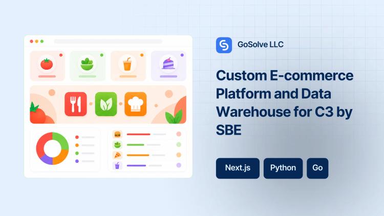 Custom E-commerce Platform and Data Warehouse for C3 by SBE image