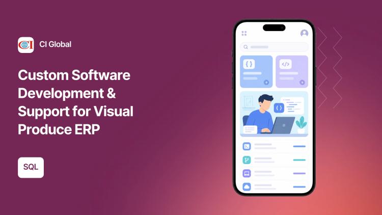 Custom Software Development & Support for Visual Produce ERP image
