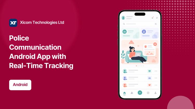 Preview of the Police Communication Android App with Real-Time Tracking