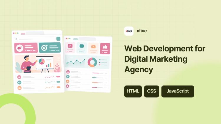 Preview of the Web Development for Digital Marketing Agency