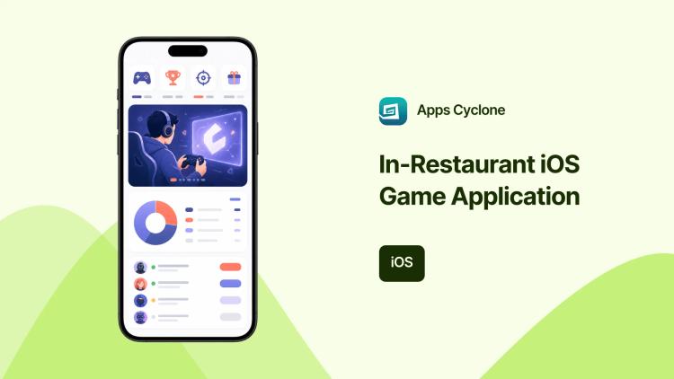 Preview of the iOS In-Restaurant Gaming App Development