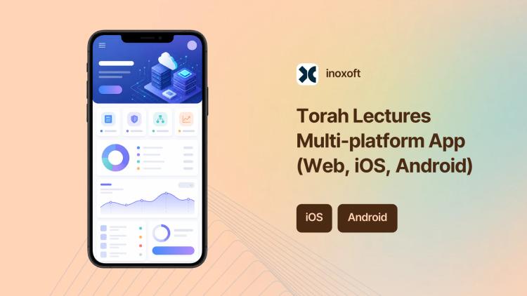Preview of the Torah Lectures Multi-platform App (Web, iOS, Android)