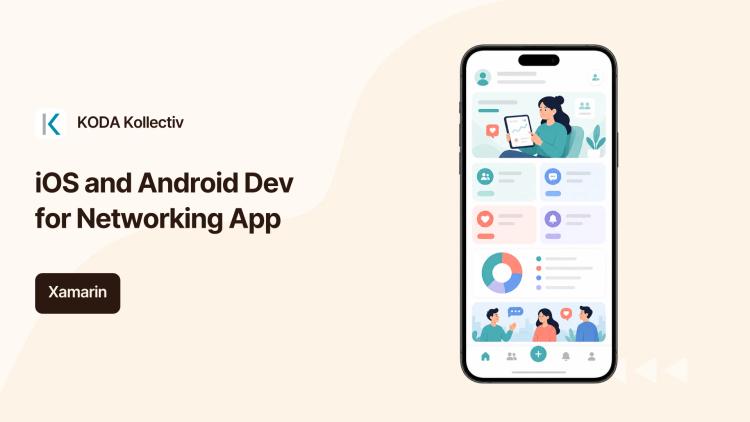 Preview of the iOS and Android Dev for Networking App
