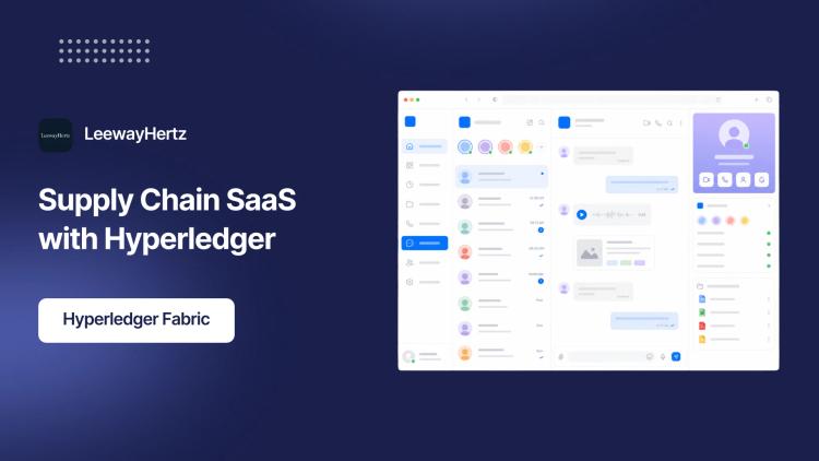 Preview of the SaaS Supply Chain Platform with Hyperledger Fabric