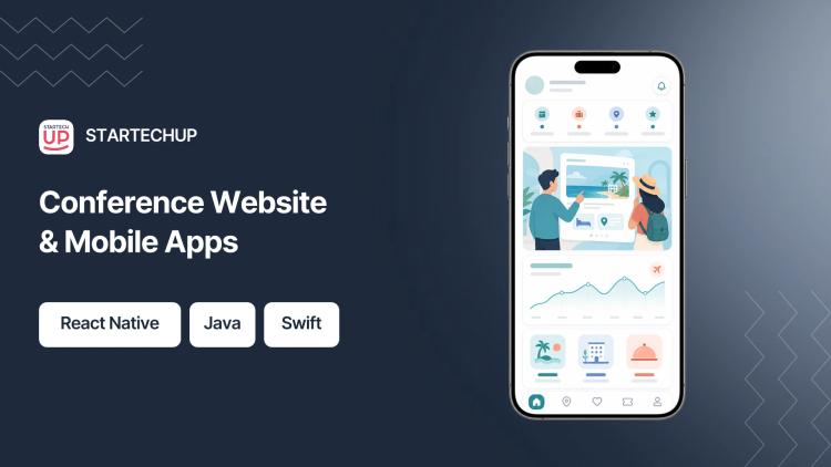 Preview of the Website and Native Mobile Apps for Conference Organizer