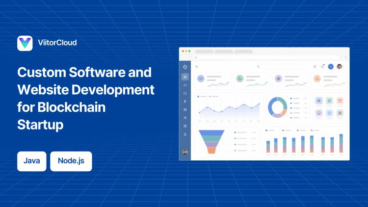 Preview of the Custom Software and Website Development for Blockchain Startup