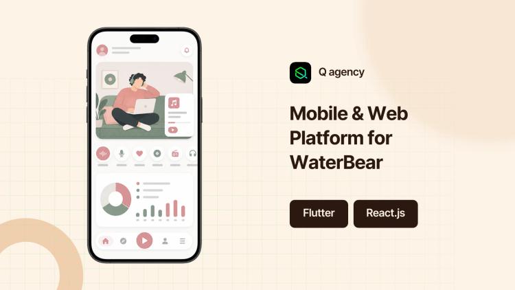 Preview of the Mobile & Web App Development for WaterBear