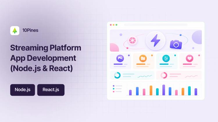 Preview of the Streaming Platform App Development (Node.js & React)