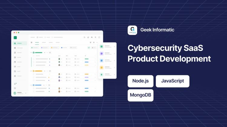 Preview of the Cybersecurity SaaS Product Development