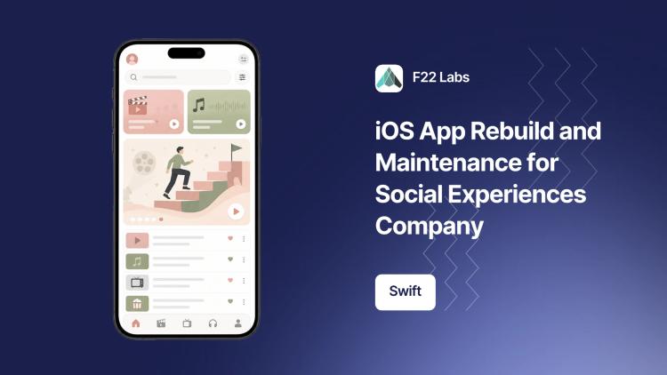 Preview of the iOS App Rebuild and Maintenance for Social Experiences Company
