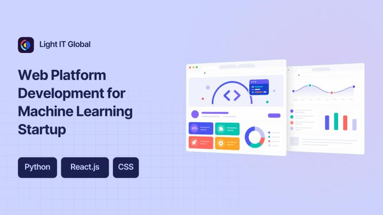 Preview of the Web Platform Development for Machine Learning Startup