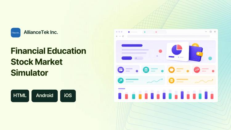 Preview of the Stock Market Simulator Web & Mobile Apps