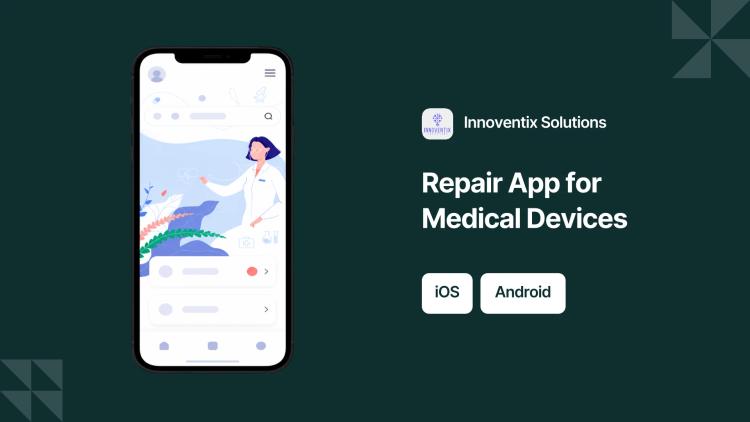 Repair Mobile App for Medical Device Manufacturer image
