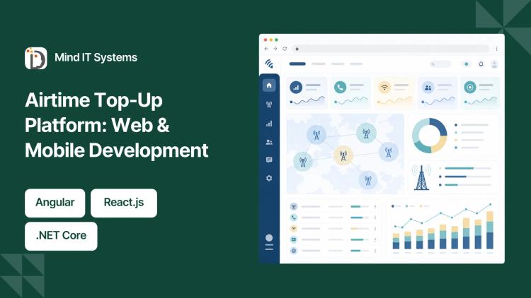 Preview of the Airtime Top-Up Platform: Web & Mobile Development