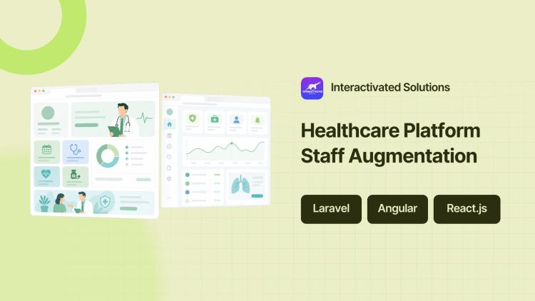 Preview of the Staff Augmentation for Healthcare PHP Platform (Laravel & Angular)