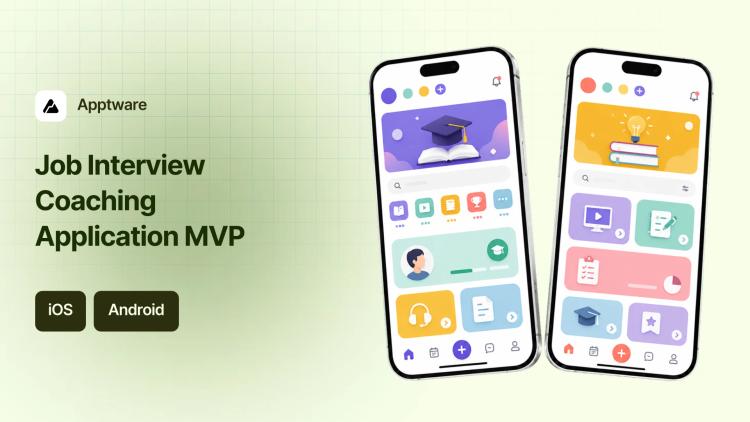 Preview of the Job Interview Coaching Mobile App MVP