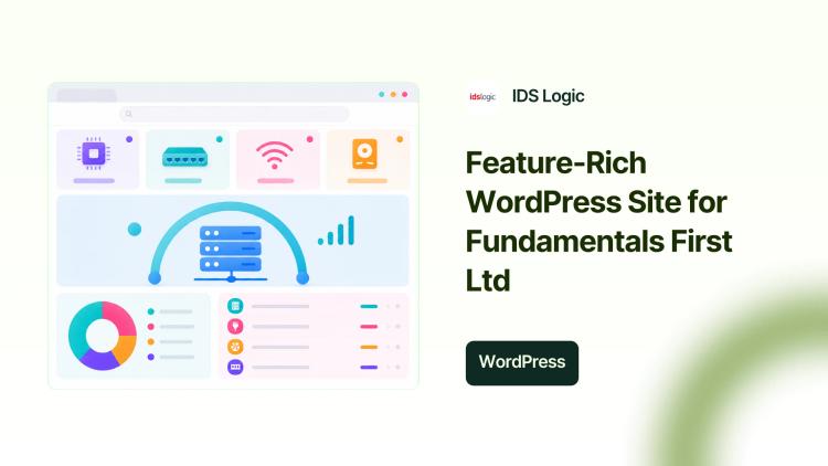 Preview of the WordPress Website for IT Consultancy (Fundamentals First Ltd)