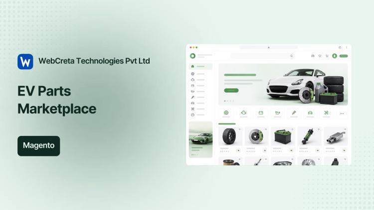 Preview of the Magento Marketplace Development for EV Parts