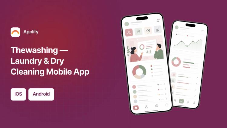 Preview of the Thewashing — Laundry & Dry Cleaning Mobile App