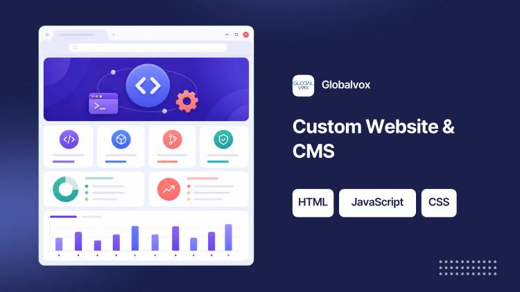 Preview of the Custom Website and CMS for Software Solutions Firm