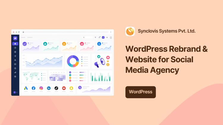 Preview of the WordPress Website Development & Rebranding for Social Media Boutique