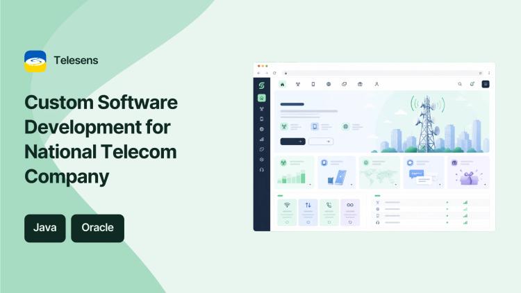 Preview of the Custom Software Development for National Telecom Company
