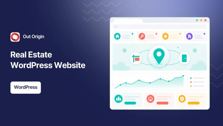 Preview of the WordPress Website & Figma Prototype for Real Estate Company