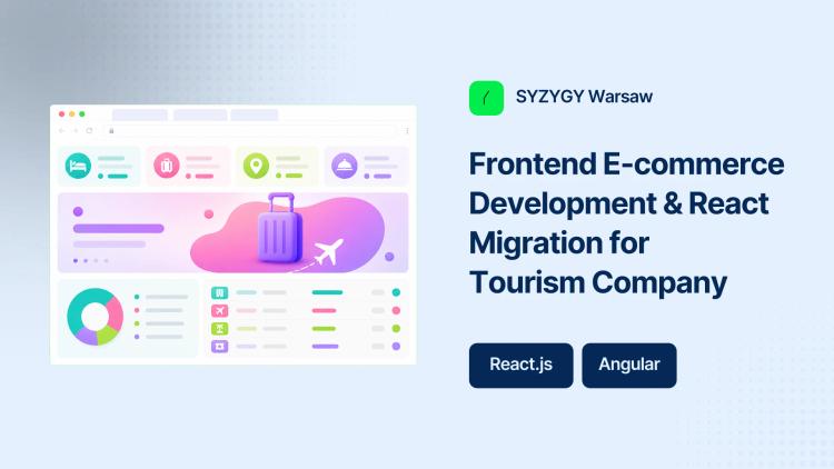 Frontend E-commerce Development & React Migration for Tourism Company image