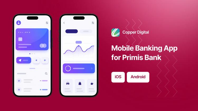 Preview of the Mobile Banking App for Primis Bank
