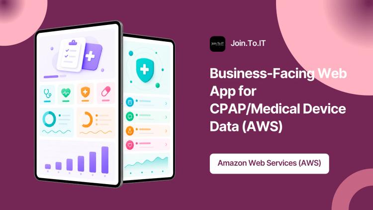 Preview of the Business-Facing Web App for CPAP/Medical Device Data (AWS)